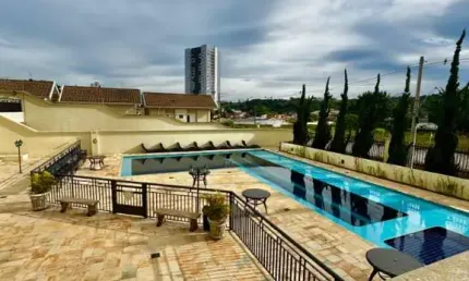 Apartamento mobiliado próximo a Al Lucas Nogueira Garcez em Atibaia SP.