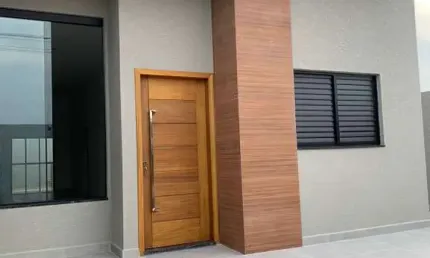 Casa nova térrea com 3 dormitórios sendo 1 suíte em Atibaia SP