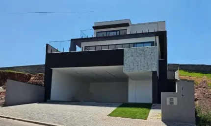 Casa nova no Condomínio Greenfield em Atibaia SP. Piscina, área gourmet, 3 suites