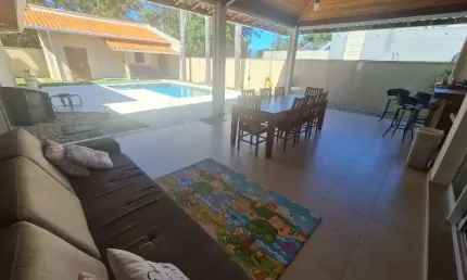 Casa térrea no condomínio porto atibaia em atibaia sp. 4 suítes,  piscina,  área gourmet,  pomar...