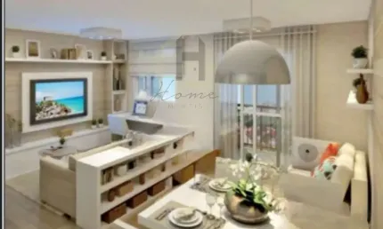 Apartamento à venda com 57,32 metros - 3 dormitórios sendo 1 suíte. Condomínio Imagine. Vila Valparaíso - Santo André.