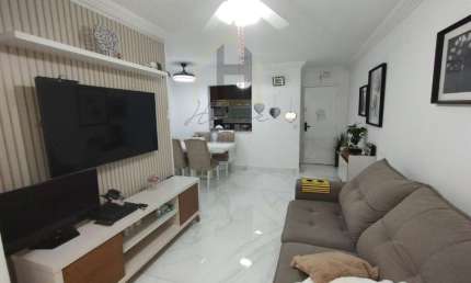 Apartamento à venda com 67 metros 2 dormitórios sendo 1 suíte. Edifício Montana. Parque das Nações. Santo André.