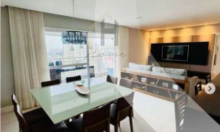 Apartamento à venda com 125 metros 3 dormitórios sendo 1 suíte com closet. Condomínio Totalita. São Caetano do Sul.