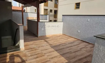 Cobertura de 2 quartos na vila bastos, santo andré-sp: 84m², 2 salas, 3 banheiros, 2 vagas de garagem. encontre seu novo lar agora!