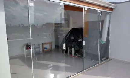 Cobertura santo andré vila america a venda com 2 dorimitórios.