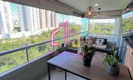 APARTAMENTO à  Venda , Jardim Aclimação, CUIABÁ-MT - 3 SUÍTES- 3 VAGAS- 143 m2, Sacada Grill com Co