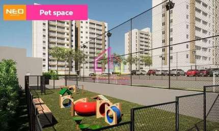 Apartamento à venda, Ribeirão do Lipa, Cuiabá, MT,  Condominio Neo Antártica, 1 suíte+2/4 , 64 m² ú