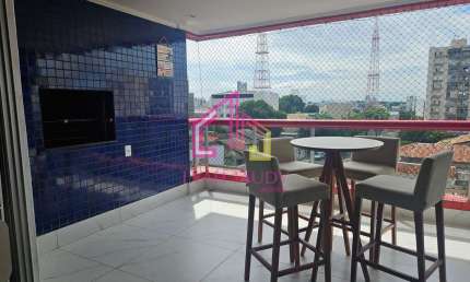 Apartamento à venda, Quilombo, Cuiabá-MT,  Edifício Burle Marx, 150 M² úteis, 1 suíte + 2/4, sacada