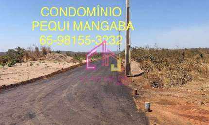 Terreno à venda, Chapada dos Guimarães, MT, Cond. Pequi Mangaba,  2.000 m2,  Fundo com Rio Vassoura