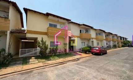 Casa à venda, Jardim Shangri-Lá, Cuiabá-MT, Condominio Porto Príncipe, 1 Suíte + 2/4, 2 vagas, 120