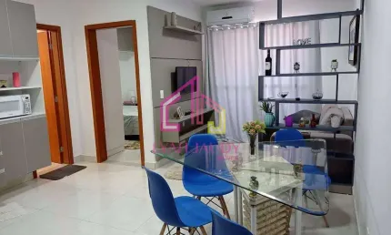 Apartamento para locação , morada do ouro, cuiabá -mt, condomínio luxxor flat,  39m², mobiliado, 1