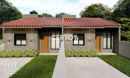 Casa com 2 quartos à venda na sergio gomes cardoso, 1, campo vicente, nova hartz