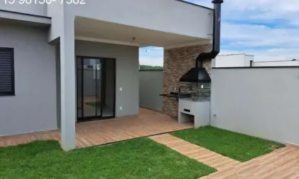Casa térrea à venda no condomínio reserva ipanema, em sorocaba-sp.