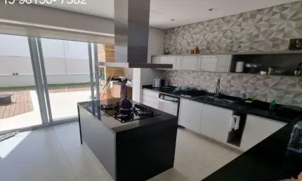 Sobrado à venda no alphaville nova esplanada 1, em votorantim--sp