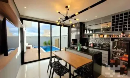 Casa térrea à venda no Condomínio Ibiti Reserva, em Sorocaba -SP.