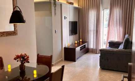 Apartamento mobiliado para alugar no Condomínio Palácio San Marco, em Sorocaba-SP.