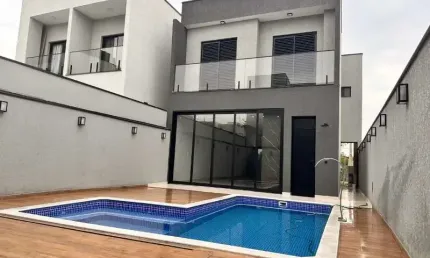 Sobrado à venda no Condomínio Residencial Jardim, em Sorocaba-SP.