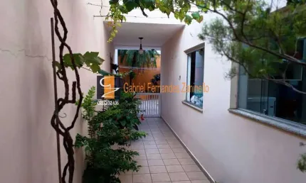 Sobrado 3 dorms 238m² Pé direito duplo 6 vagas  - B. Ceramica - Permuta -