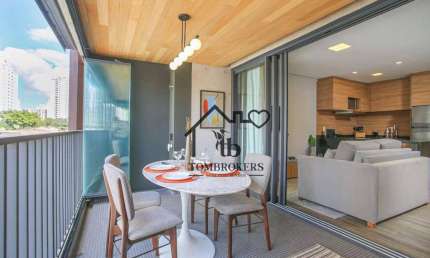 Studio com 1 dormitório à venda, 46 m² por R$ 1.330.000,00 - Itaim Bibi - São Paulo/SP