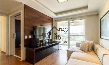 Apartamento com 3 dormitórios à venda, 86 m² por R$ 1.450.000,00 - Indianópolis - São Paulo/SP