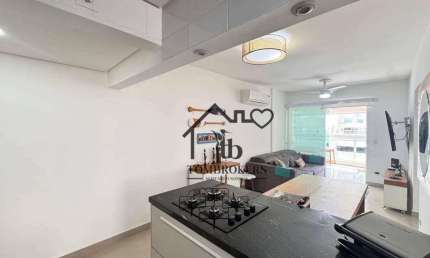 Apartamento com 2 dormitórios à venda, 96 m² por R$ 900.000,00 - Centro - Guarujá/SP
