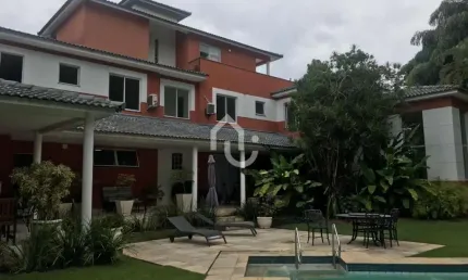 Casa em condomínio fechado com 6 quartos para alugar na Rua Hélio Maurício, Barra da Tijuca, Rio de Janeiro, 550 m2 por R$ 35.000