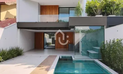 Casa em condomínio fechado com 5 quartos à venda na Rua Benjamim Magalhães, Barra da Tijuca, Rio de Janeiro, 453 m2 por R$ 4.800.000