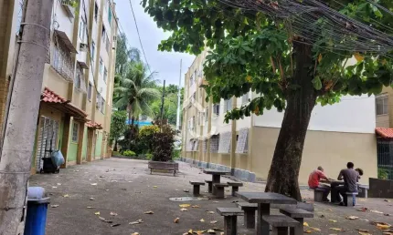 Apartamento com 2 quartos à venda na avenida geremário dantas, pechincha, rio de janeiro, 43 m2 por r$ 190.000