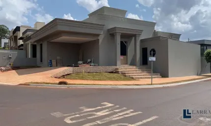 Casa nova alto padrão para venda no Condominio Valencia em Bonfim Paulista, Ilha Turia, 3 suites, gourmet e piscina em 347 m2 total
