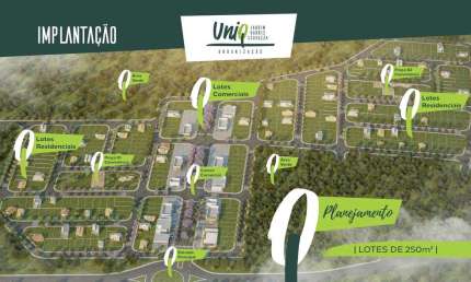 Lançamento Loteamento Uniq em Batatais-SP, lote residencial com 320 m2, completa infraestrutura, parcelado em ate 180 parcelas