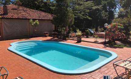 Excelente chácara para venda no Patrimonial Campestre, zona leste, area total 12.000 m2, casa principal com 3 dormitorios, lazer com piscina e churras