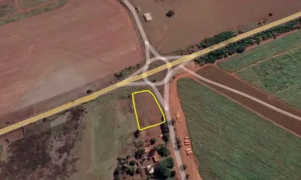 Area para venda na região de Ituverava-SP com 6.143 m2, ideal para indústria, grandes empresas ou posto de combustível