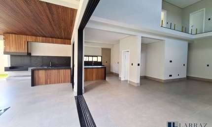 Maravilhoso sobrado novo para venda no charmoso Alphaville 2 em Bonfim Paulista, 3 suítes mais escritório reversível em 364 m2 construidos