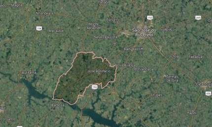Sitio para venda em Jose Bonifacio-SP com 10 alqueires sendo 7 alqueires em cana arrendada, sem benfeitorias