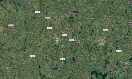 Sitio para venda na região de Jales-SP com 15 alqueires sendo 90% em cana arrendada, proximo do asfalto