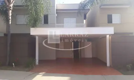 Excelente sobrado para venda e ou locação de 3 dormitórios em condomínio fechado, localizado no valorizado bairro Jardim Botânico, na zona sul de Ribeirão Preto