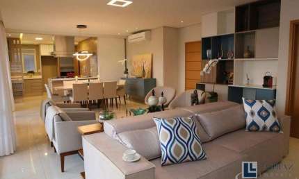 Lindo apartamento para venda no Nova Aliança, Ed Lumnesia, alto padrão de acabamento, 3 suites amplas, varanda gourmet, 172 m2 privativos, lazer compl