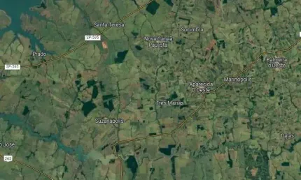 Fazenda dupla aptidão para venda na região de aparecida doeste-sp com 48 alqueires, dentro da cidade, benfeitorias, boa de agua, lavoura arrendada