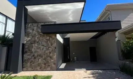 Casa nova para venda na vila do golfe, condominio buona vita ribeirão, 3 suites mais escritório, gourmet e piscina em 300 m² total, lazer completo