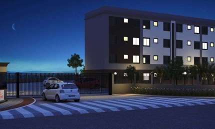 Apartamento novo para venda no Parque dos Lagos, Cond. Lar Chile, 2 dormitorios, 42 m2 privativos, lazer completo no condominio