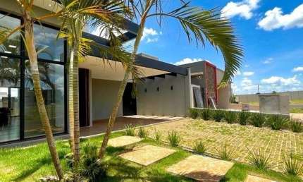 Casa nova para venda em condominio fechado na Zona Sul, Cond. Vivendas da Mata, 3 dormitorios com 1 suite, gourmet e piscina em 250 m2 de area total