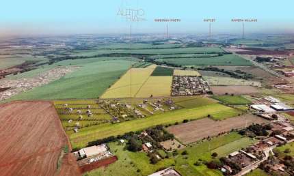 Lançamento alto padrão, lotes em condomínio fechado em Cravinhos, Cond. Trianon, lote com 670 m2, lazer completo, nas margens da Rod. Anhanguera