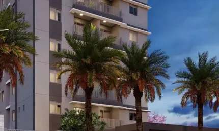 Apartamento novo alto padrão compacto para venda na ribeirania, cond. atrio, 2 dormitorios sendo 1 suite em 66 m2 privativos, lazer no condominio