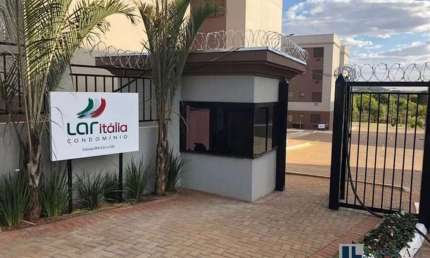 Apartamento para venda no Recanto das Palmeiras / Ribeirao Verde, Condominio Lar Italia, 2 dormitorios, 1 vaga, 43 m2 de area privativa, lazer complet
