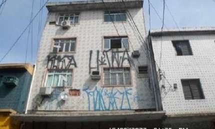 Sala comercial para venda em São Vicente-SP no Centro, Edificio Farias, 44 m2 de area privativa, banheiro e cozinha