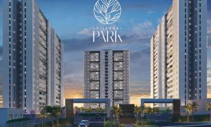 Lançamento na Zona Sul no Guaporé, Cond. Village Park, apartamento terreo com quintal, 1 dormitório, 69 m2 privativos, lazer completo.