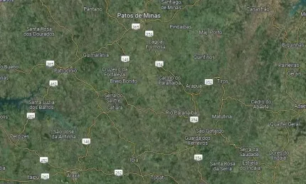 Sitio para venda na região de Araxa-MG com 55 hectares sendo 45 hectares para lavoura, irrigada com pivô