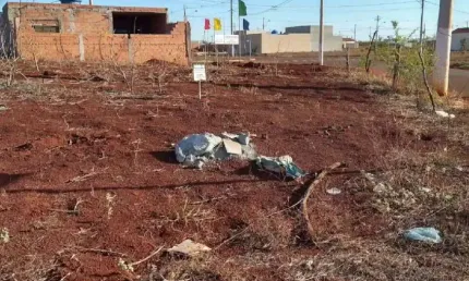 Terreno para venda em Pitangueiras-SP no Loteamento Nova Pitangueiras, área do lote 236 m2, de esquina.