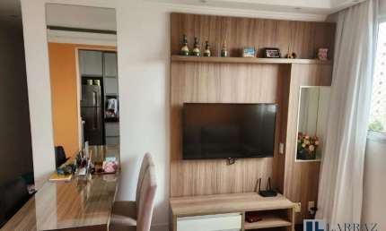Lindo apartamento para venda no Guapore Zona Sul, Cond Mirante Sul, 2 dormitórios, completo, 47 m², portaria 24h e lazer completo