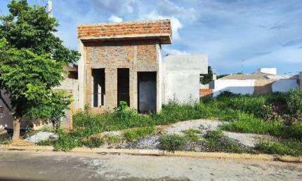 Oportunidade. Casa em co0nstrução para venda em Novo Horizonte-SP no Izaltina Maria Ribeiro, 2 dormitorios em um terreno de 200 m2